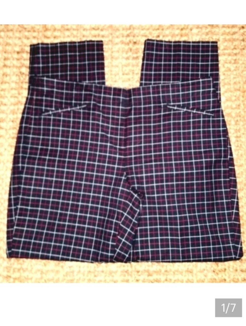 J.Jill Window Pane Crop Pants
